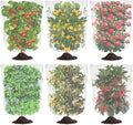 6 Pack Blueberry Bush Netting Cover, Bird Netting for Blueberry Bushes, Garden Netting Insect Pest Barrier with Drawstring, Plant Fruit Tree Netting Net for Garden Protection 3.3Ft x 2.7Ft