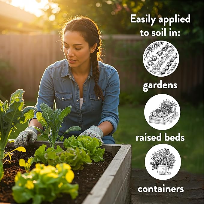 Down to Earth All Natural Fertilizers Acid Mix 4-3-6, 50 lb Bag Plant Food for Blueberries Raspberries