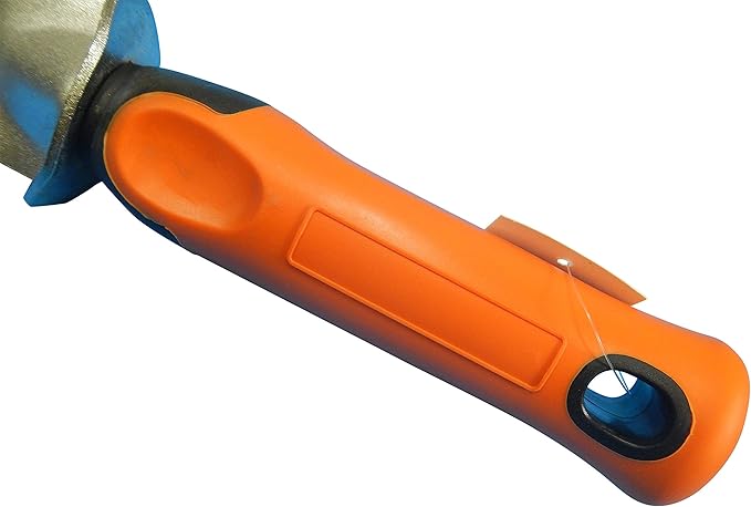 Heavy Duty 13.5" Digging Knife WITH FREE SHEATH for Metal Detecting, Prospecting with Comfortable Rubber Handle