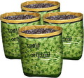 Roots Organics Rod Hydroponic Gardening Ready-to-Grow Coco Fiber-Based Potting Soil, 1.5 Cubic Feet/10 Gallon for Plants (4 Pack)