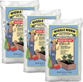Wiggle Worm Raised Bed Mix, 40lbs, Pack of 3 - Organic Soil and Fertilizer for Container Gardening - Worm Egg Material Mixed with Odor Free Pure Worm Castings