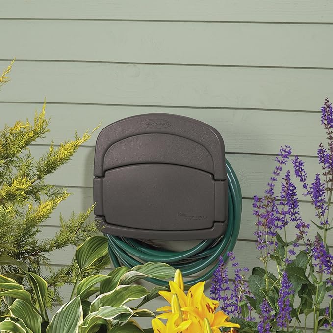 Suncast Deluxe Hose Hanger | Stoney | Pack of 2