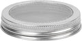 2 Pack ONE-PIECE 316 Stainless Steel One-Piece Sprouting Lids for Regular Mouth Mason Jar Ball Kerr - Strainer lids - Rust-Proof, BPA-free