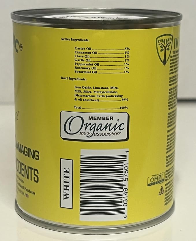 IV Organic 3-in-1 Plant Guard, 1 Pint (White)