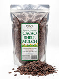 Tabal Chocolate Cacao Shell Mulch - 3.5 lbs - Organic Garden Soil Conditioner for Weed Suppression, Moisture Retention & Nutrient Enrichment - Enhances Soil Health & Adds Chocolate Aroma