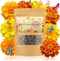 LUOJIBIE French Marigold Seeds for Planting Outdoors, Giant Marigold Flowers Seeds Bulk for 2026, Over 4,000+ Seeds Prolific Blooms, Ideal for Vibrant Pollinator Gardens
