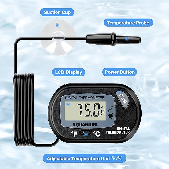 iPower 20" x 20.75" Seeding Heat Mat with Temperature Adjustable Knob and Digital Thermometer, Durable Warm Hydroponic Plant Germination Starting Pad