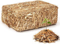 PJT Organic Garden Straw,Biodegradable Straw Mulch for Vegetable Garden,Hay for Grass Seed Covering,Mulch for Landscaping Seed Covering,Thoroughly Cleaned and Weed Seed Free(0.5 cu ft,4 lbs)