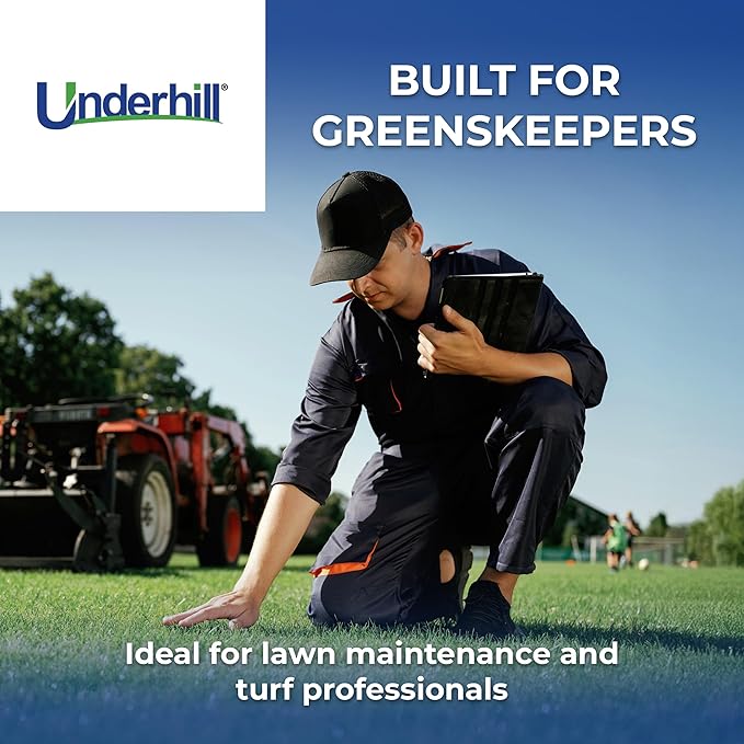 Underhill 18" Easy Reach Soil Sampler Probe Sampling Rod for Lawn, House Plants with Ball Mark Tool, TSP-SS18