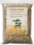 Japanese Akadama Kiryu Hyuga Bonsai Soil Mix, Premium All-Purpose Blend for Bonsai Tree Succulents Orchids and More - Small Grain 3lb/2qt, Superior Aeration, Drainage & Water Retention