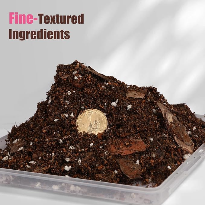 Doter Organic Rose Soil Mix, Indoor Plants Potting Mix for All Potted Rose, Grow Healthy houseplants Indoors