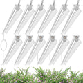 4FT Grow Lights for Indoor Plants,T8 5000K Full Spectrum Plant Light,540W(12 x 45W),LED Grow Light Strips with Timer, Aluminum Reflector,Linkable,Plant Growing Lamp Fixture for Greenhouse Indoor 12pcs