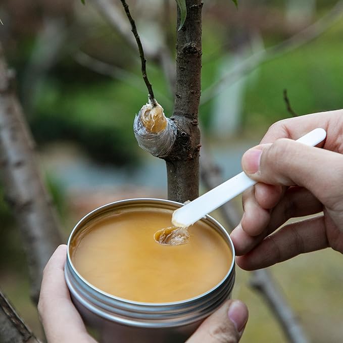 Tree Grafting Wax Set, Tree Wound Pruning Sealer with Sealing Tape, Grafting Wax for Roses Fruit Bonsai Shrubs Plant Healing