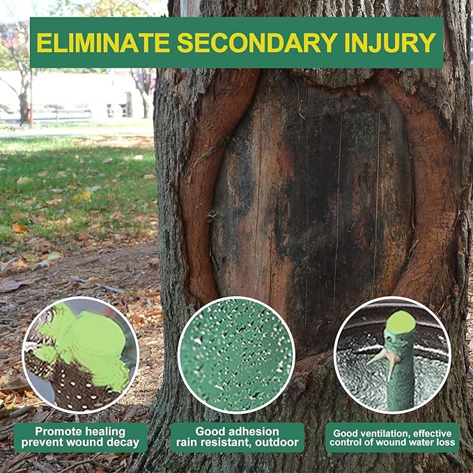2024 Tree Wound Sealer,Tree Wound Pruning Sealer,Pruning Sealer,Tree Wound Dressing With Brush,Tree Wound Sealer Healing Paste,Bonsai Cut Paste,Bonsai Tree Pruning Sealer For Tree Wound (3SET)