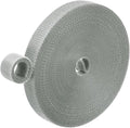 1-Roll Garden Plant Tape, 33 ft x 0.4 in Garden Hook and Loop Plant Ties Multi-Purpose Use Adjustable and Reusable Twist Wire Tape for Plants/Flowers/Vines [Grey]