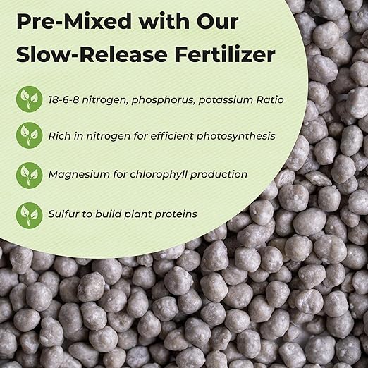 Perfect Plants Organic Strawberry Potting Mix | Organic Premium Mix | Use with Strawberry's, Pineberry's, or Other Fruit Plants (4qt)