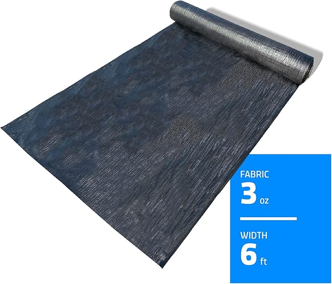 Sandbaggy 6 Feet Landscape Fabric | 40 Year Fabric | Weed Mat, Ground Cover, Garden Tarp | Trusted by Farmers & Contractors Across America (6 ft x 300 ft Roll)