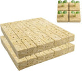 1.5 Inch Rockwool Cubes for Hydroponics Seed Starter,(2 pcs, 98 Plugs in Total) Rock Wool Planting Cubes Hydroponic Garden Grow Plugs for Soilless Cultivation Plants Cutting Germination Clone