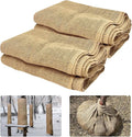 2 Pack Burlap Plant Covers Freeze Protection,15ftx40in Burlap Fabric Bags,Natural Burlap Plant Blankets,Plant Covers Freeze Protection for Winter Outdoor Bushes Trees Potted Plants