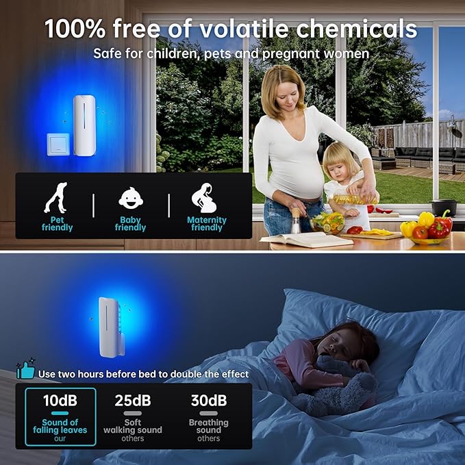 Flying Insect Trap Plug in Mosquito Bug Zapper Indoor Gnat Moth Catcher with 9W Night UV Light, 10 Sticky Glue Board Refills for Home Office White