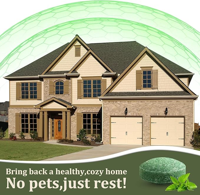 Mouse Repellent, 24-Pack Long-Lasting Mice Deterrent, Safe for Family & Pets - Perfect for Indoor & Outdoor Use in Homes, Garages, Cars, and Gardens