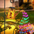 Solar Watering Can Lights, Fairy Gifts for Mothers Day Women Mom Grandma Birthday, Waterproof Outdoor Multicolor Garden Decor Large Hanging Solar Lantern Fairy Lights for Patio Porch Flowerbed Pathway
