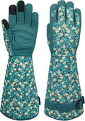 Thorn-proof Gardening and Garden Gloves,Durable Long Rose Yard Work Glove,Gifts for Men Women,Touchscreen
