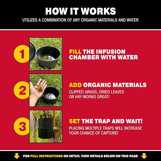 Catchmaster Oasis Ovi-Mini Mosquito Trap Refill 8-Pack, Home Outdoor Mosquito Control, Backyard Insect Killer, Replacement Glue Boards Bug Catcher, Pool, Patio, Shed & Garden Pest Control