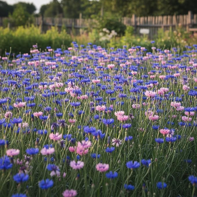 2000 Cornflower Seeds for Planting, Bachelor Button Blue Flower Seeds, Flower Seeds to Plant Outside, Perennial Wildflower Seeds
