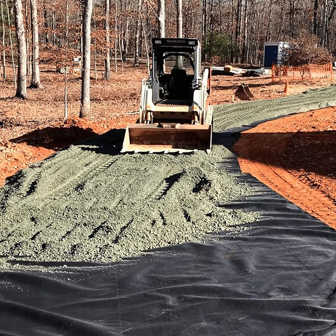 Commercial Driveway Fabric, 13x65 ft Heavy Duty 3.5OZ Landscape Fabric for Erosion Control, Weed Barrier