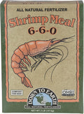 Down to Earth All Natural Fertilizers Organic Shrimp Meal - Rich in Nitrogen, Phosphorus, and Calcium 6-6-0, 2 lb