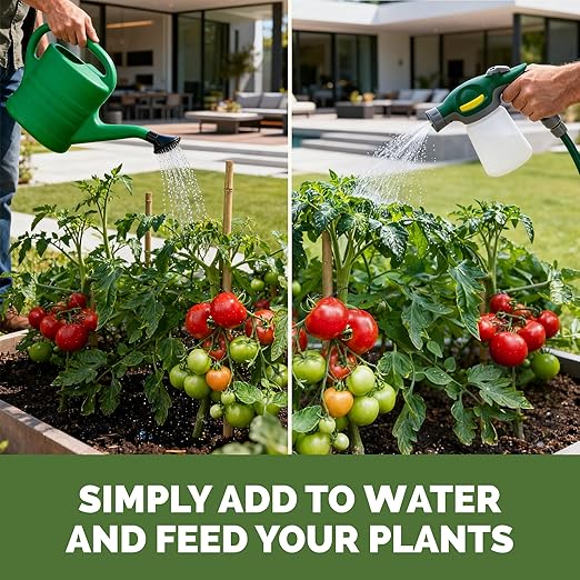 Tomato Fertilizer – Liquid Plant Food for Bigger Harvests, Stronger Plants & Healthy Growth, 8 oz
