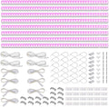 Barrina T5 Grow Lights for Indoor Plants, Full Spectrum, 4ft 160W (8 x 20W), LED Grow Light Strip for Seed Starting, Greenhouse, Plug and Play, 8-Pack
