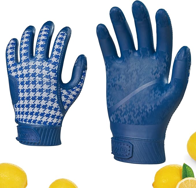 Vgo... Men's Work Gloves,Gardening Gloves,TPE Coated,Waterproof Palms, Anti-Slip,Breathable 3D Knit Back,OEKO-TEX Certified
