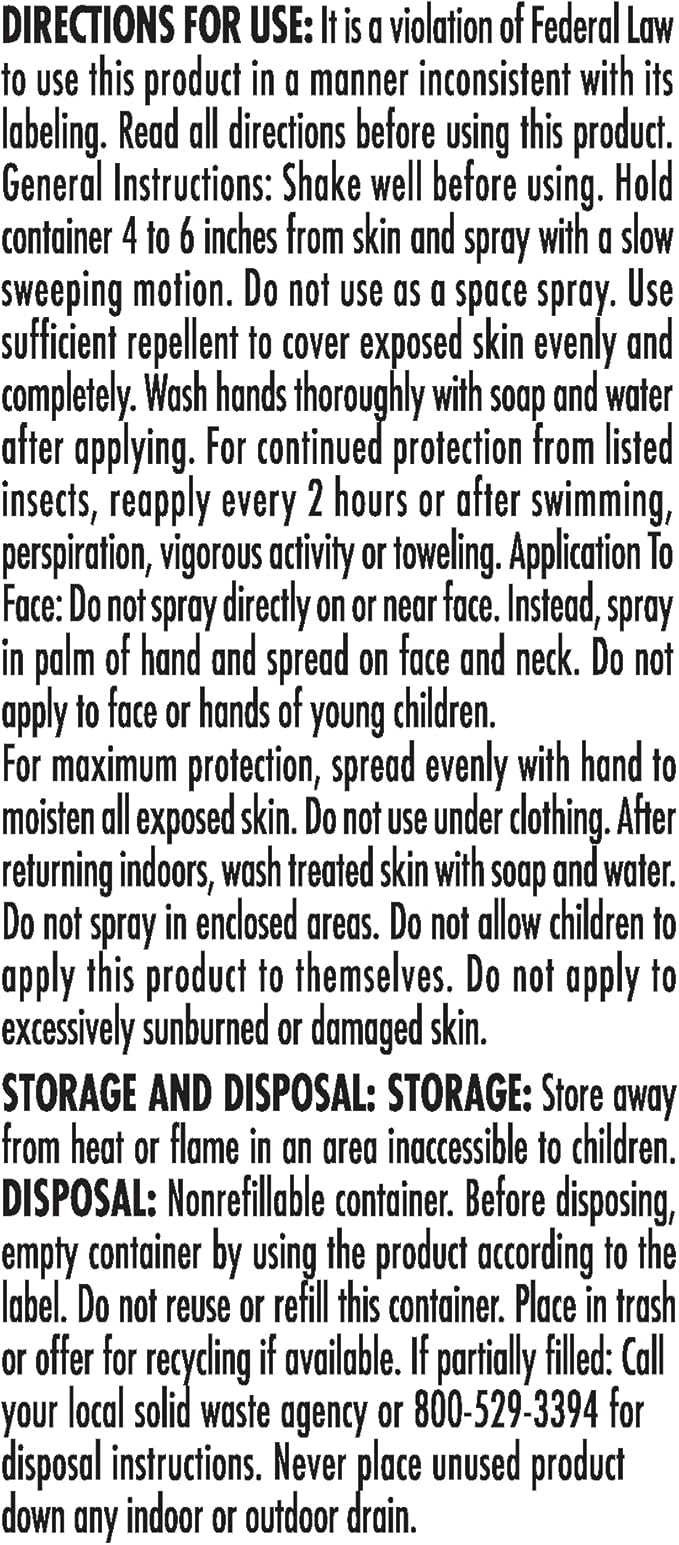 OFF! Botanicals Insect Repellent, Bug Spray & Mosquito Repellent, 4 Oz