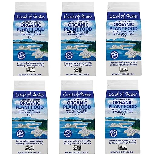 Coast of Maine (4lb) Stonington Blend Organic Plant Food with Lobster, Kelp and Worm Castings - OMRI Listed