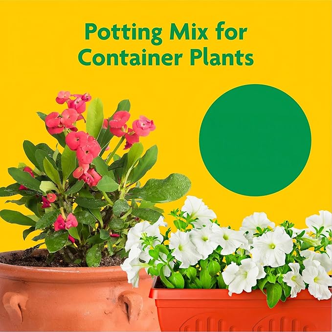 25 qt All Purpose Potting Mix, Lightweight Garden Soil for Indoor Outdoor Potted Plants, Flowers, Shrubs, Great for Houseplants and Landscape Gardening