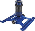 Dramm ColorStorm Gear Drive Sprinkler on Heavy Duty,Durable Metal Base, 4 Patterns, Ideal for Small, Medium & Large Areas with Pass Through Feature, Blue, 40 Foot Diameter