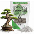 Leaves and Soul Bonsai Fertilizer Pellets |18-6-8 Slow Release Pellets for Seedlings, Mature Plants, All Tree Types | Multi-Purpose Blend & Gardening Supplies, No Fillers | 5.2 oz Resealable Packaging