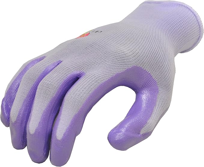 12 PAIRS Women Gardening Gloves with Micro Foam Coating - Garden Gloves Texture Grip - Women’s Work Glove - Working Gloves For Weeding, Digging, Raking and Pruning, Medium