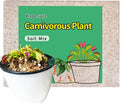 Carnivorous Plant Soil Mix 8 Qts, Include Perlite and Sphagnum Moss Debris, Great Potting Soil for Venus Fly Traps, Pitcher Plants, Sundews