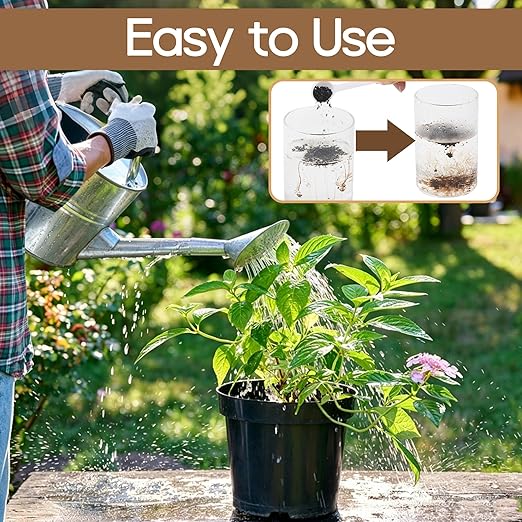Soil Activator for Plants, Soil Pro Activator, Soil Revitalizer Organic and Plant Fertilizers, Soil Conditioner, Water-Soluble Formula Promotes Root Growth & Nutrient Uptake 120g (1Pcs)