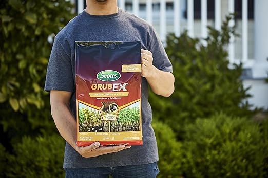 Scotts GrubEx1 Season Long Grub Killer for Lawns - Protects Lawns Up to 4 Months, 5,000 sq. ft., 14.35 lbs.