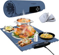 BREETEE Electric Food Warming Mat – Silicone Heating Mat for Food with 9 Temp Levels – Portable Roll Up Warming Mat for Food – Versatile Warming Tray for Buffet, Parties, Home, RV Kitchen