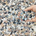 FANTIAN 10 lbs Pebbles for Landscaping, 3/8 Inch Pea Gravel. Decorative Stones Rocks for Succulent, Cactus, Vases, Terrarium, Aquarium, Potted Top Dressing and Outdoor Garden