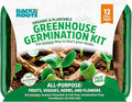 Back to The Roots 12-Cell Greenhouse Germination Kit | Seed Starting Tray with Pots & Vented Lid for Indoor Gardening