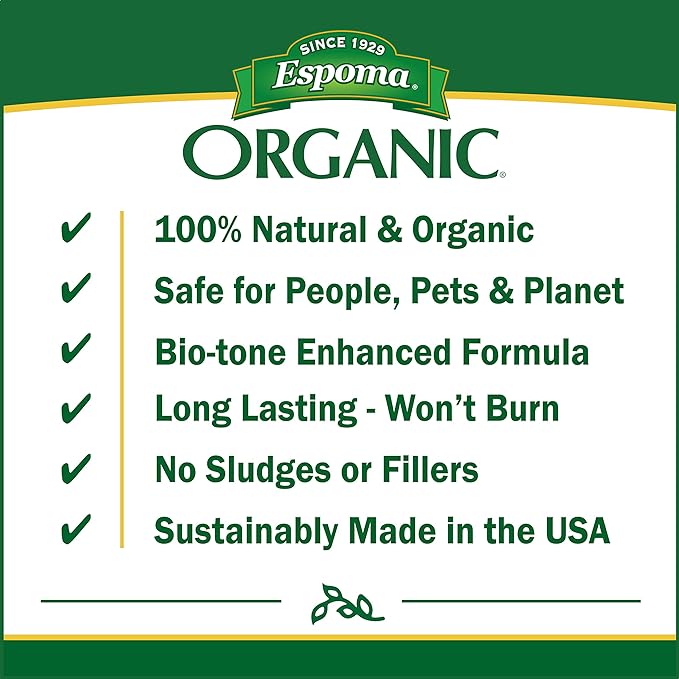 Espoma Organic Berry-Tone 4-3-4 Natural & Organic Fertilizer and Plant Food for All Berries. 4 lb. Bag. Use for Planting & Feeding to Promote Bountiful Harvest - Pack of 2