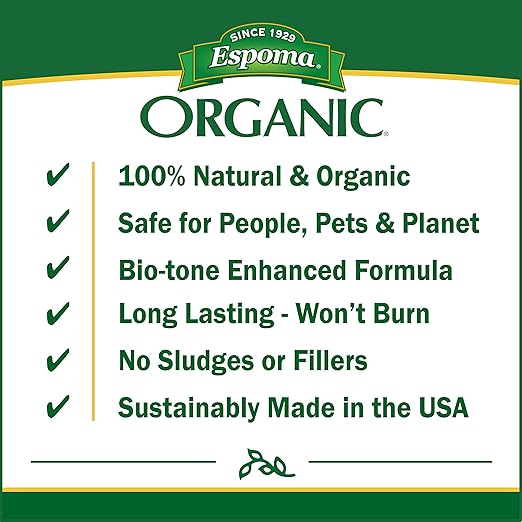 Espoma EOLF28 Organic All Season Lawn Food, 28-Pound