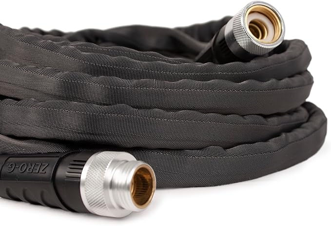 zero-G 4001-50 Lightweight, Ultra Flexible, Durable, Kink-Free Garden Hose, 5/8-Inch by 50-Feet,Black