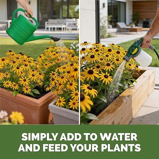 Flower Fertilizer – Liquid Plant Food for More Blooms, Bigger Flowers & Vibrant Color, 8 oz